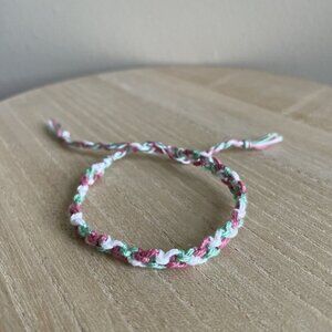 Ari Bracelet, anklet, trendy, comfortable, tie, embroidery thread, woven, gift,